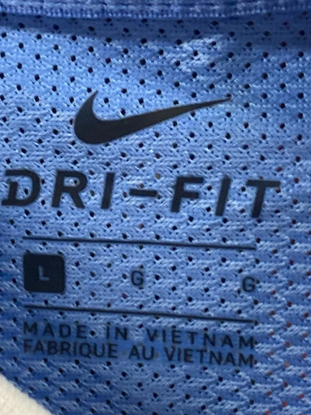 Nike Derby III Soccer Jersey NWT Kids Large Sky Blue/White DRI-FIT CW3834-448